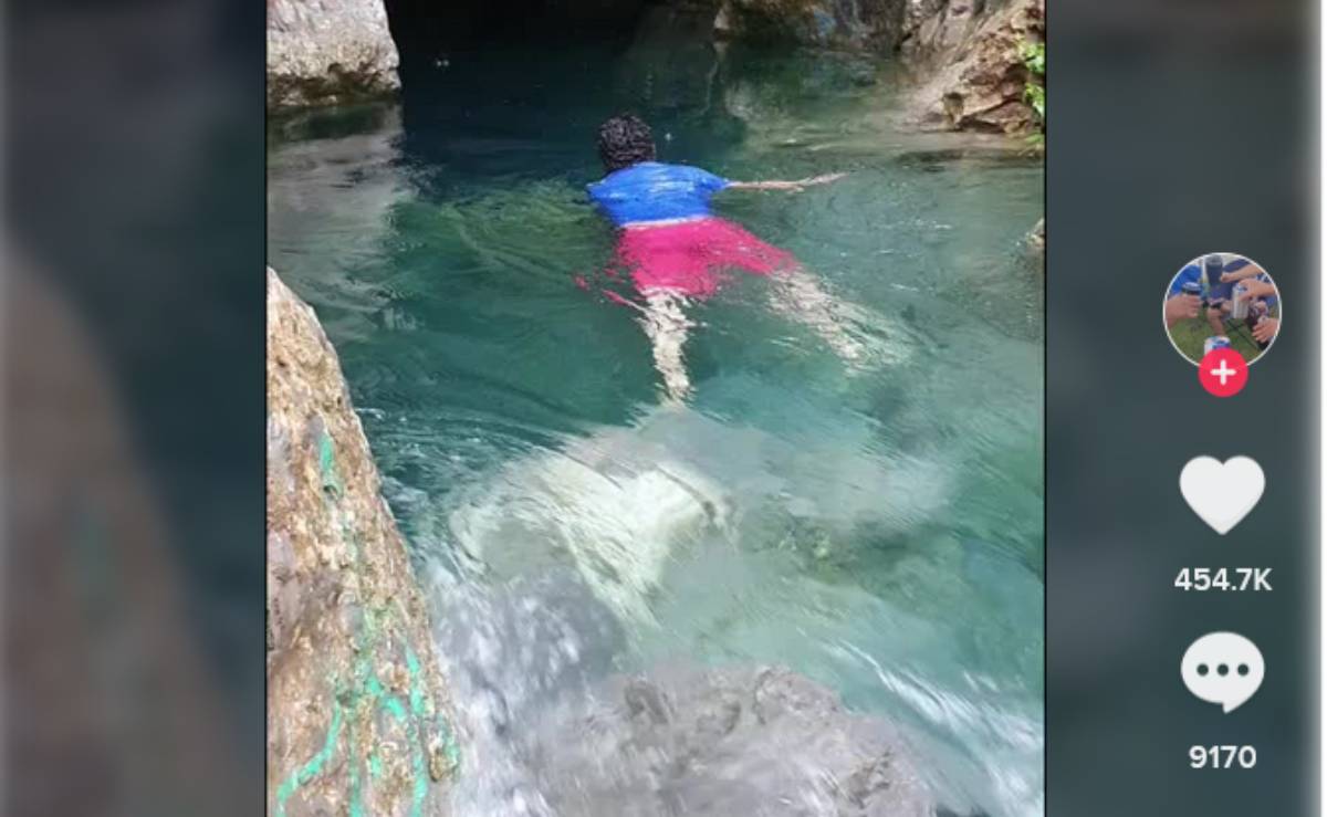 Hombre desaparece en una cascada por grabar video de TikTok (video)