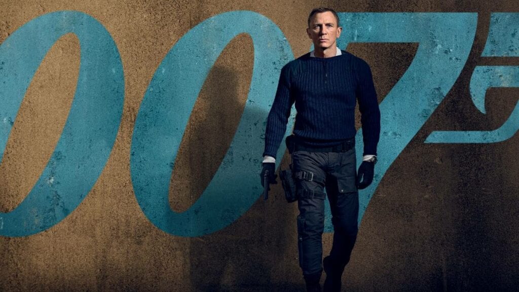 James Bond, interpretado por Daniel Craig, en No time to die