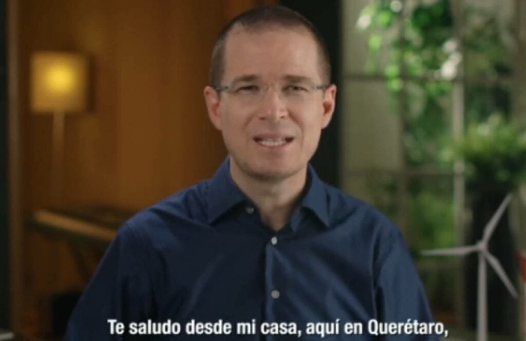 Ricardo Anaya regresa a la vida pública (video)