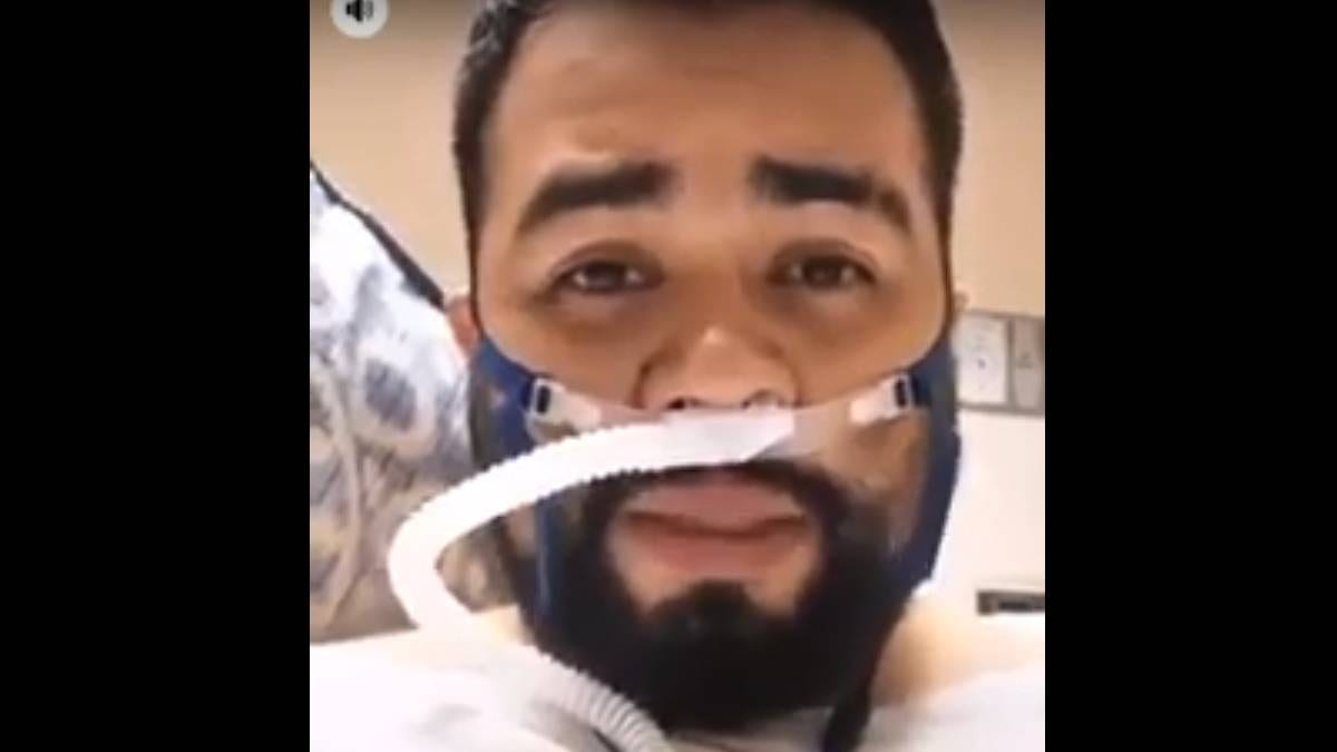 Enfermero de Chihuahua graba emotivo video antes de ser intubado; murió horas después (video)
