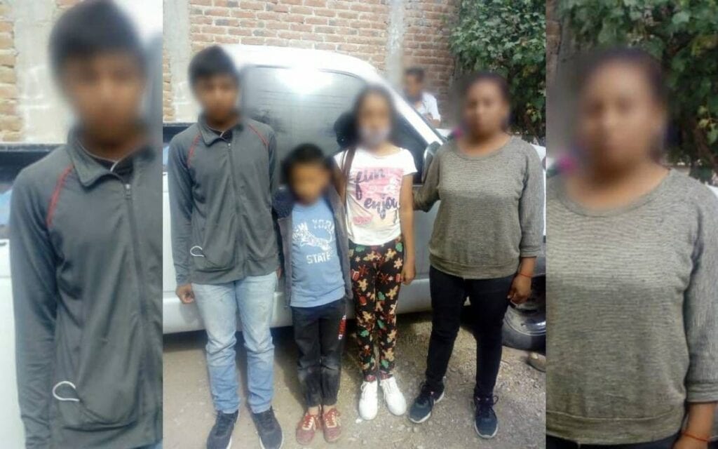 Rescatan, en León, a 3 niños víctimas de un secuestro virtual.