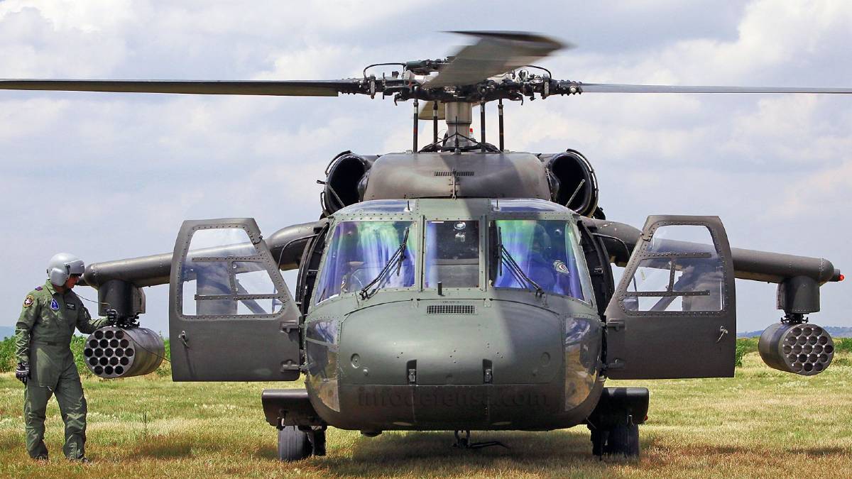 Helicóptero Black Hawk de la Fuerza Aérea Mexicana acribilló al CJNG (videos y fotos muy fuertes)-1