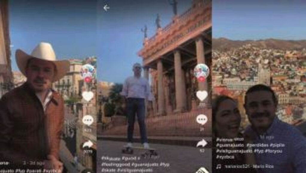 Alejandro Navarro, Alcalde del municipio de Guanajuato, se viralizó en redes sociales luego de difundir videos en su perfil de TikTok