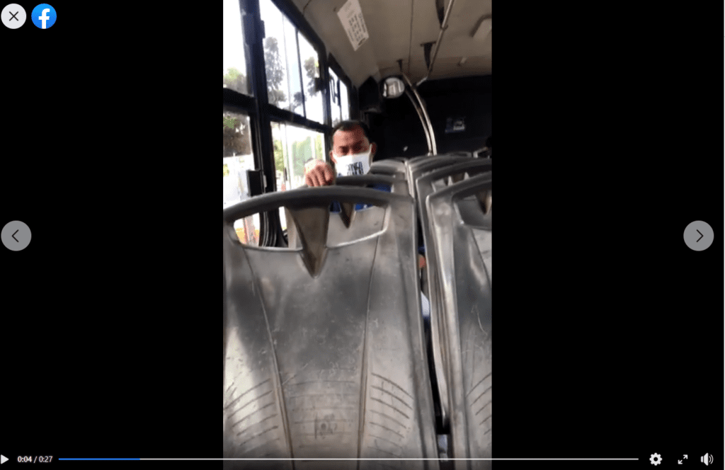 Videos: Acosador en camión graba las piernas de una mujer_03