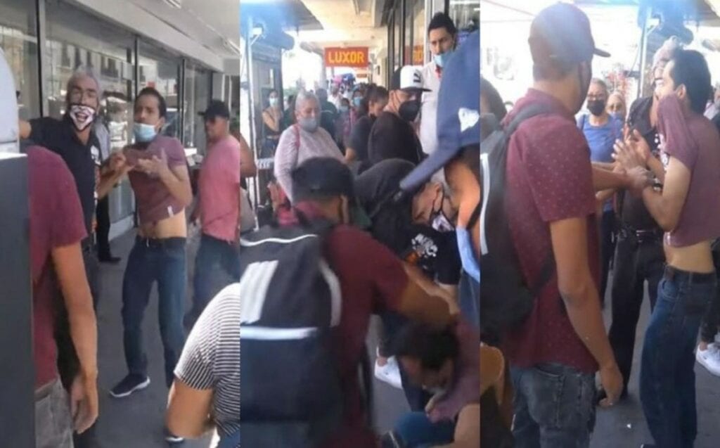 En redes sociales comenzó a compartirse un video en el que muestran el momento en que ciudadanos de la Laguna, Torreón detienen a un hombre por presuntamente haber tocado a una joven.