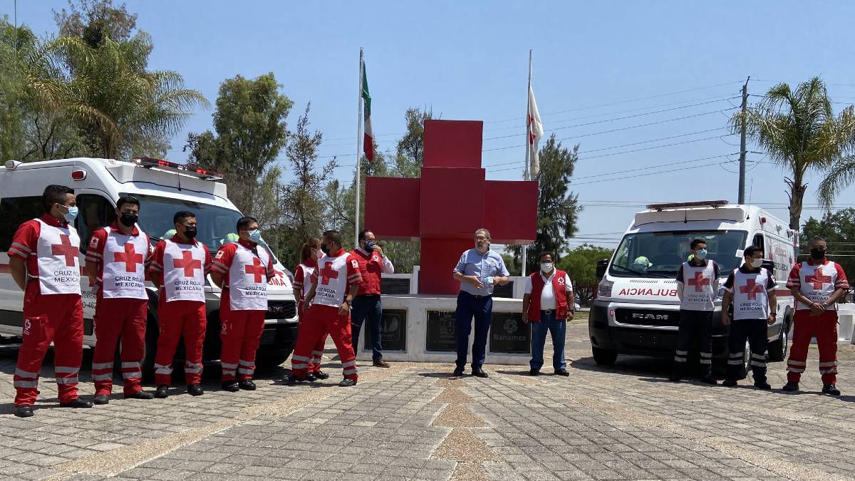 400 trabajadores de la Cruz Roja en Guanajuato ya fueron vacunados