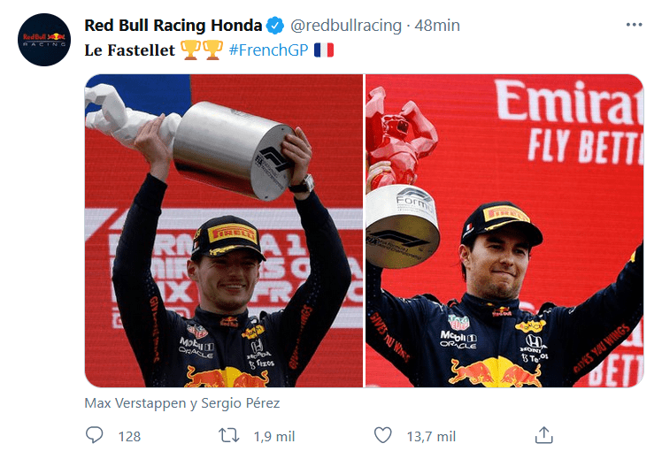 Checo Pérez sube al podio en el GP de Francia; Red Bull hace el 1-3_04