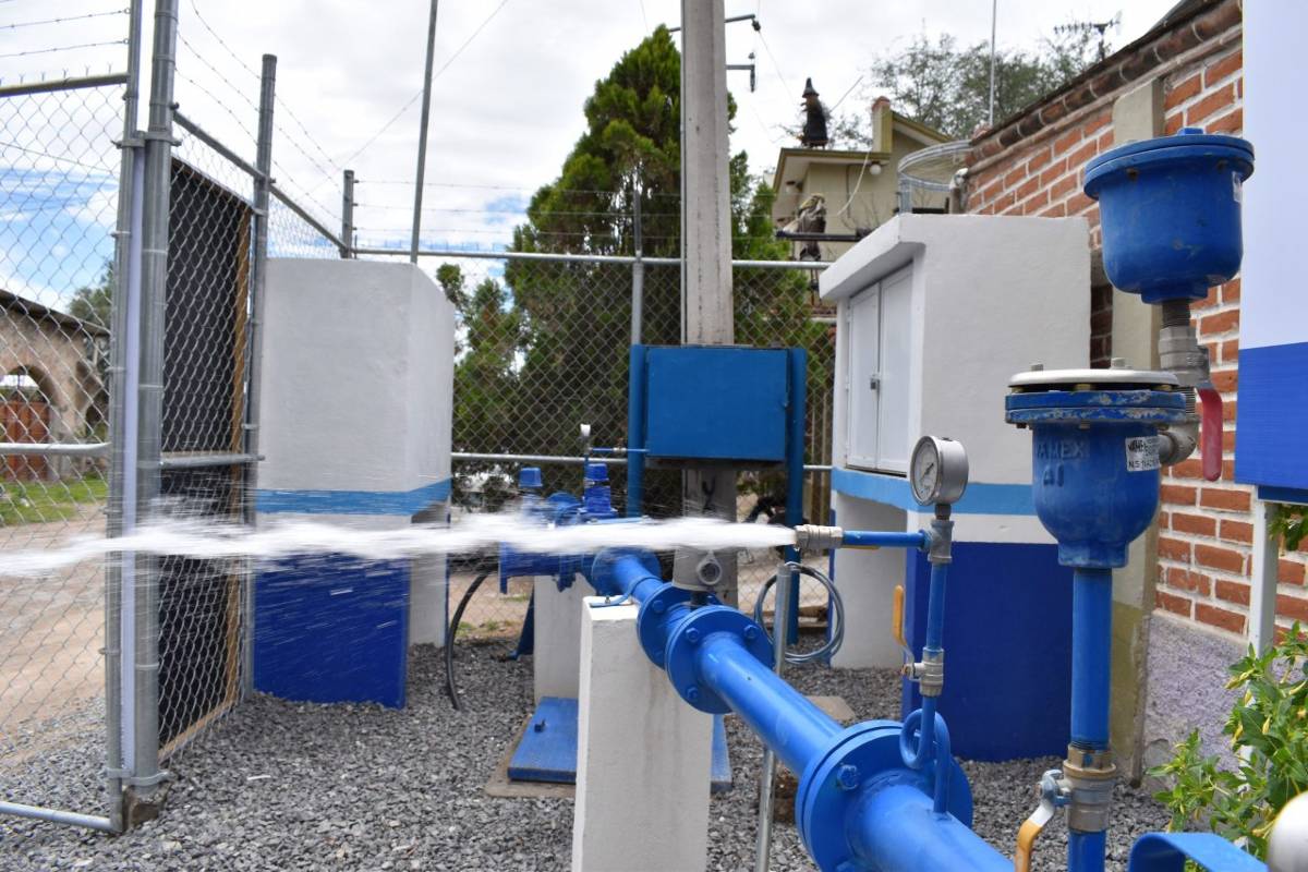 El Gobierno del Estado de Guanajuato a través de la Comisión Estatal del Agua construye obras de infraestructura hidráulica para los municipios de Doctor Mora y Victoria.