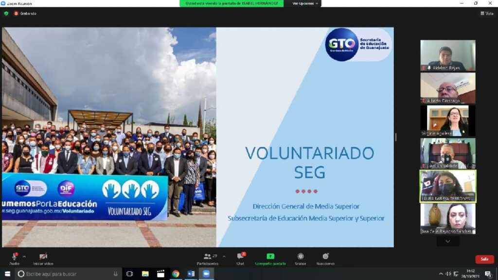 La Secretaría de Educación de Guanajuato (SEG), fortalecerán los proyectos educativos de las instituciones de educación media.
