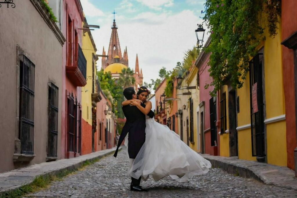 Turismo de romance en Guanajuato.