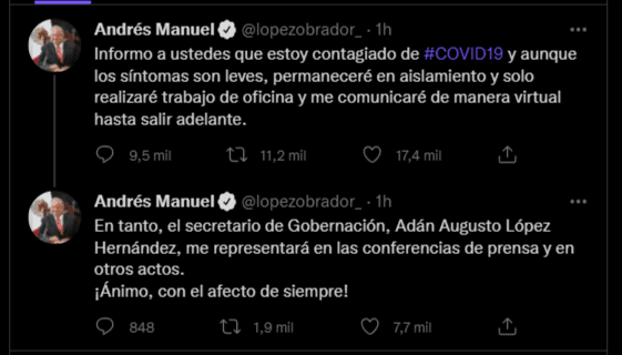 Andres Manuel lopezobrador Twitter