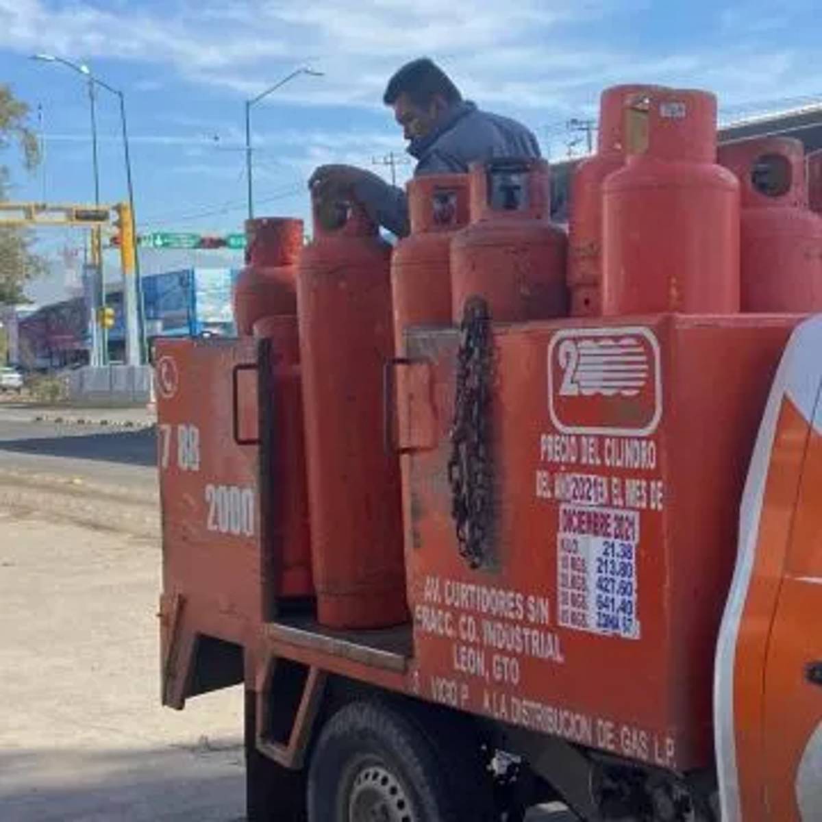 Por segunda semana consecutiva los precios del gas LP en Guanajuato registraron un aumento