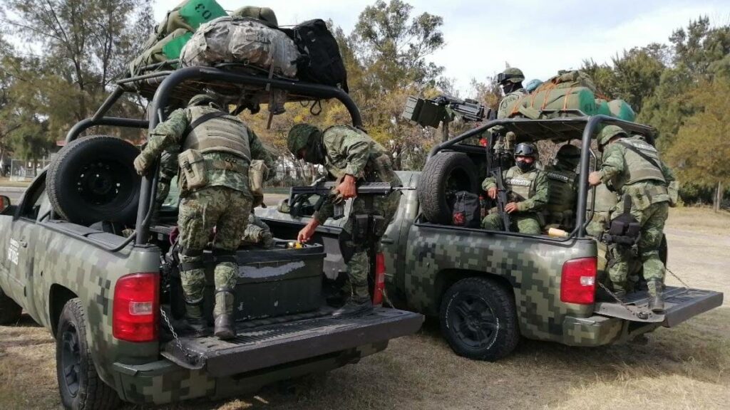 Como parte del Plan Nacional de Paz, arribaron a Guanajuato más de 3 mil elementos militares que serán desplegados en los 46 municipios.