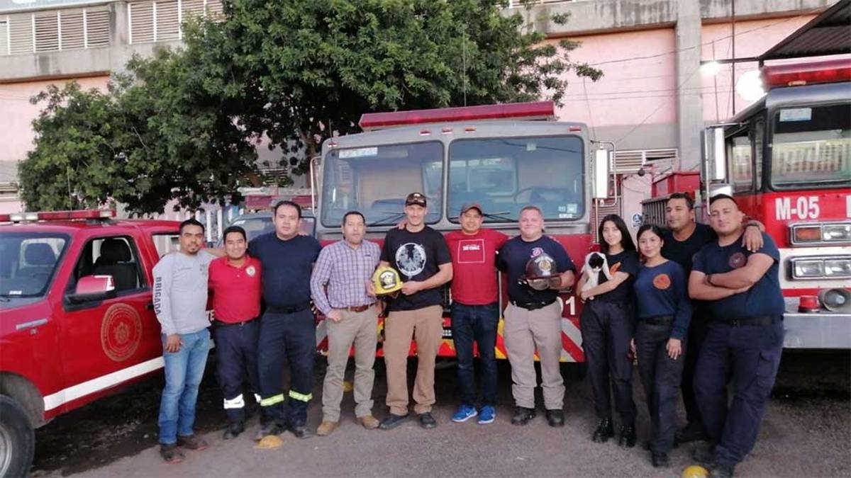 Bomberos de Guanajuato capital fueron fortalecidos con una donación de equipamiento de seguridad proveniente de Estados Unidos