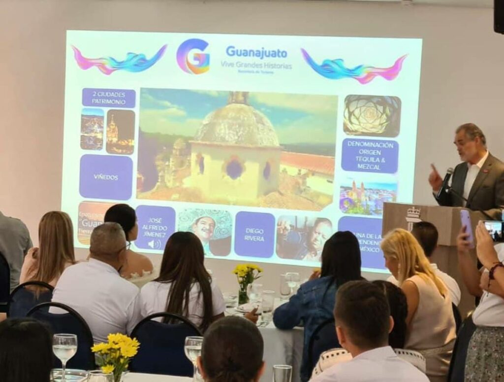 El estado de Guanajuato participará en la vitrina turística de Anato, evento que se realizará del 23 al 25 de febrero en Bogotá, Colombia