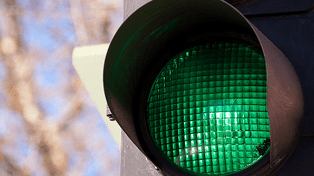 semáforo verde