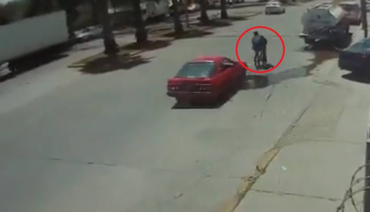 En los reportes se detalló que el incidente con el ciclista se registró en la avenida Acceso Norte del municipio de San Luis.