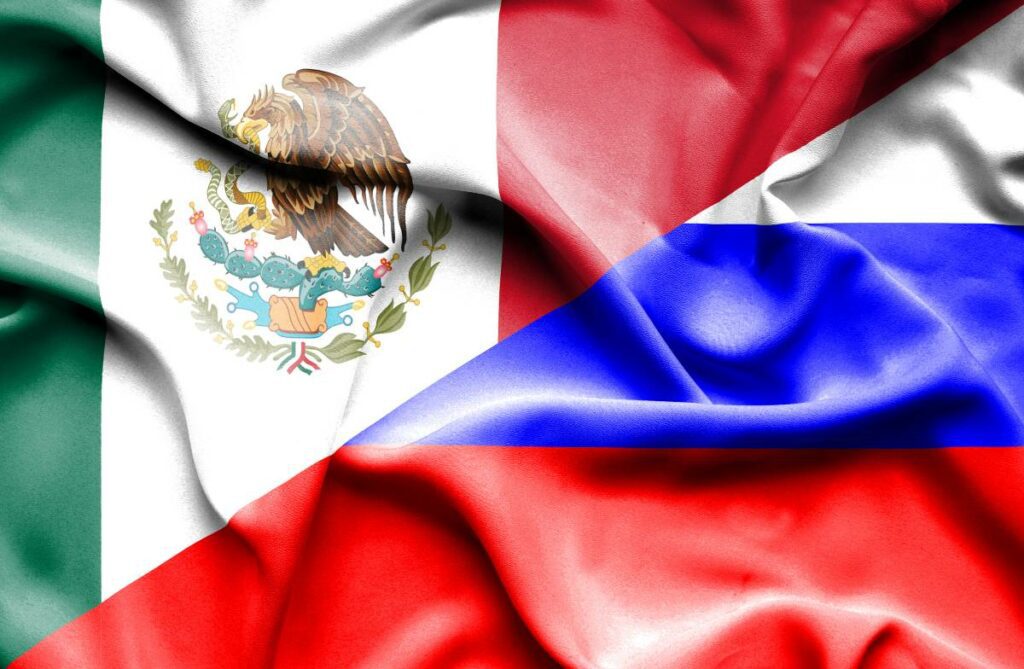 La relación comercial entre México y Rusia no es la gran cosa.