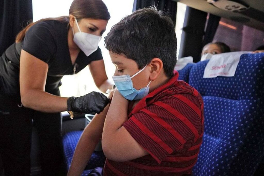 Andrés Manuel López Obrador informó que el gobierno federal solicitó al Fondo de Acceso Global para Vacunas Covid-19 (Covax, por sus siglas en inglés) biológico contra covid-19 para niños