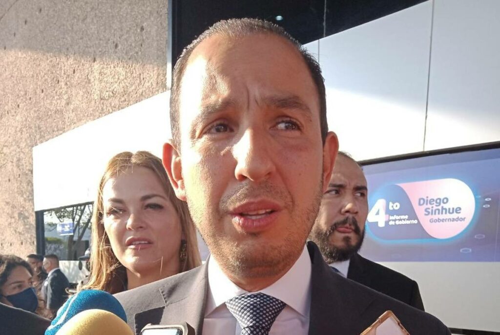 Marko Cortés, dijo que Acción Nacional no descarta al gobernador Diego Sinhue Rodríguez Vallejo; como una carta del blanquiazul para candidatura a la presidencia de México.