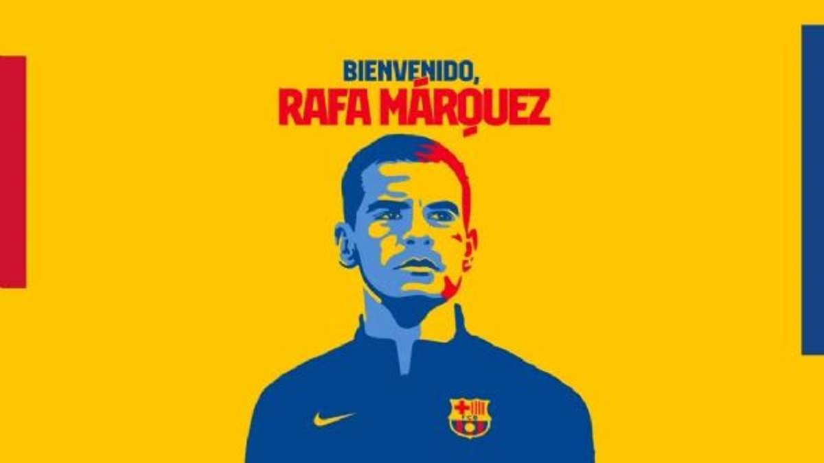 Barcelona reveló que llegó un acuerdo con el mexicano Rafael Márquez para su incorporación como entrenador del Barça Atlètic