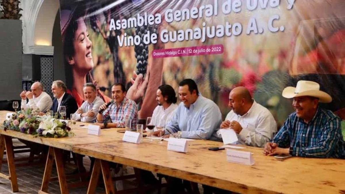 Con el objetivo de impulsar la industria del vino, el desarrollo del enoturismo, su producción y comercialización, se llevó a cabo en Dolores Hidalgo la Primera Asamblea General de Uva y Vino de Guanajuato