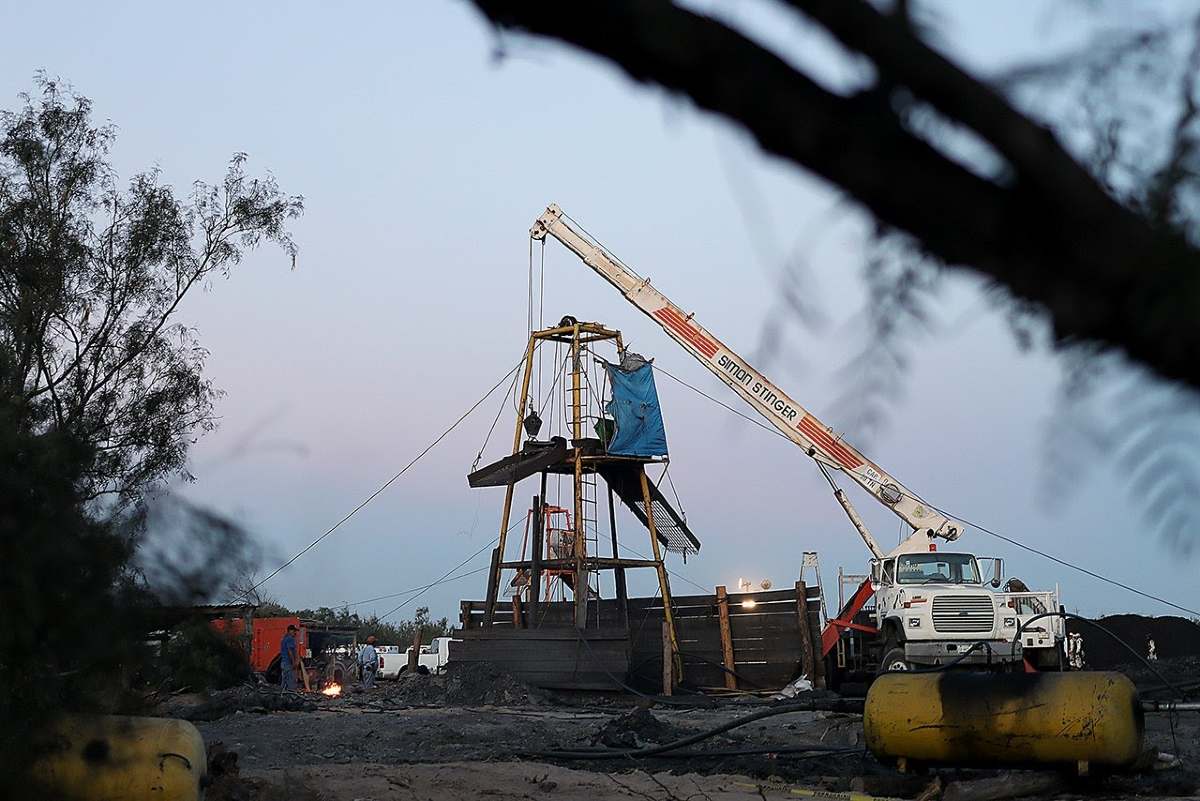 Estados Unidos se suma a las labores de rescate de los mineros que permanecen atrapados en la mina El Pinabete en Sabinas, Coahuila.