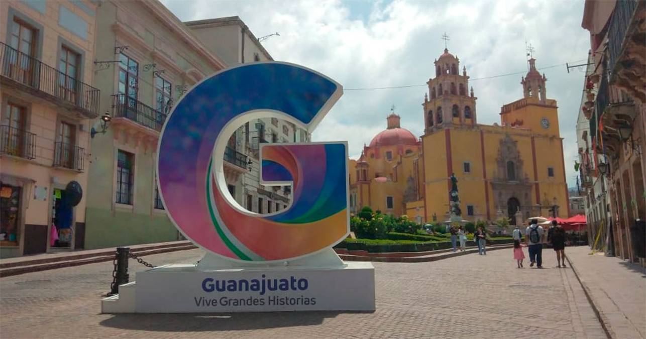 Las G gigantes en Guanajuato, no deben obstruir la imagen urbana, indica el INAH.