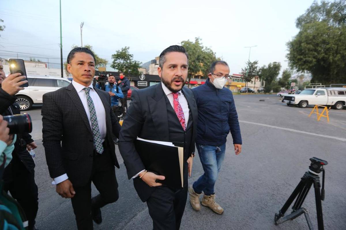 Jesús Murillo Karam ex titular de la entonces Procuraduría General de la República (PGR), comparece ante un juez en el reclusorio Norte