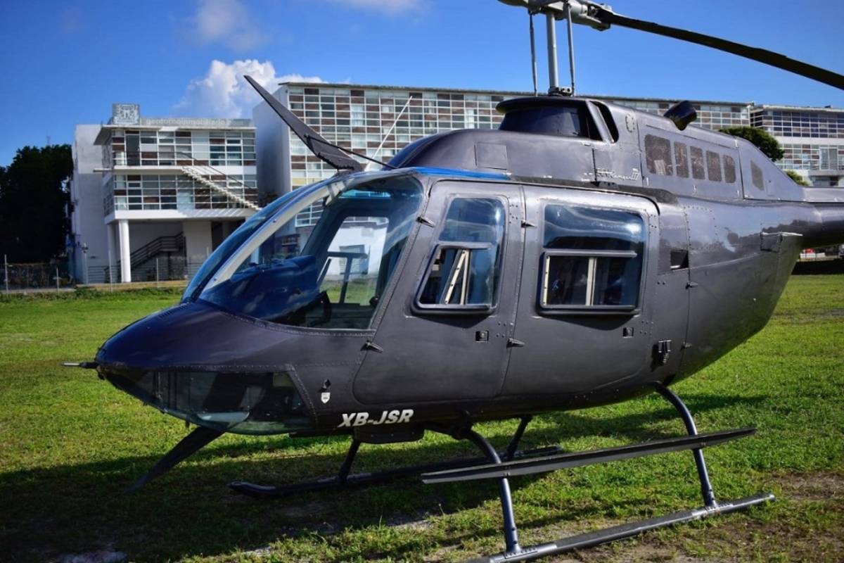 La Fiscalía de la Ciudad de México investiga un presunto robo de un helicóptero de un hangar del AICM.