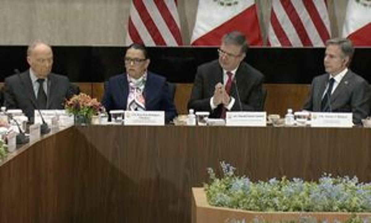 El gabinete de seguridad de México se reunió con funcionarios de alto nivel de Estados Unidos en Washington.