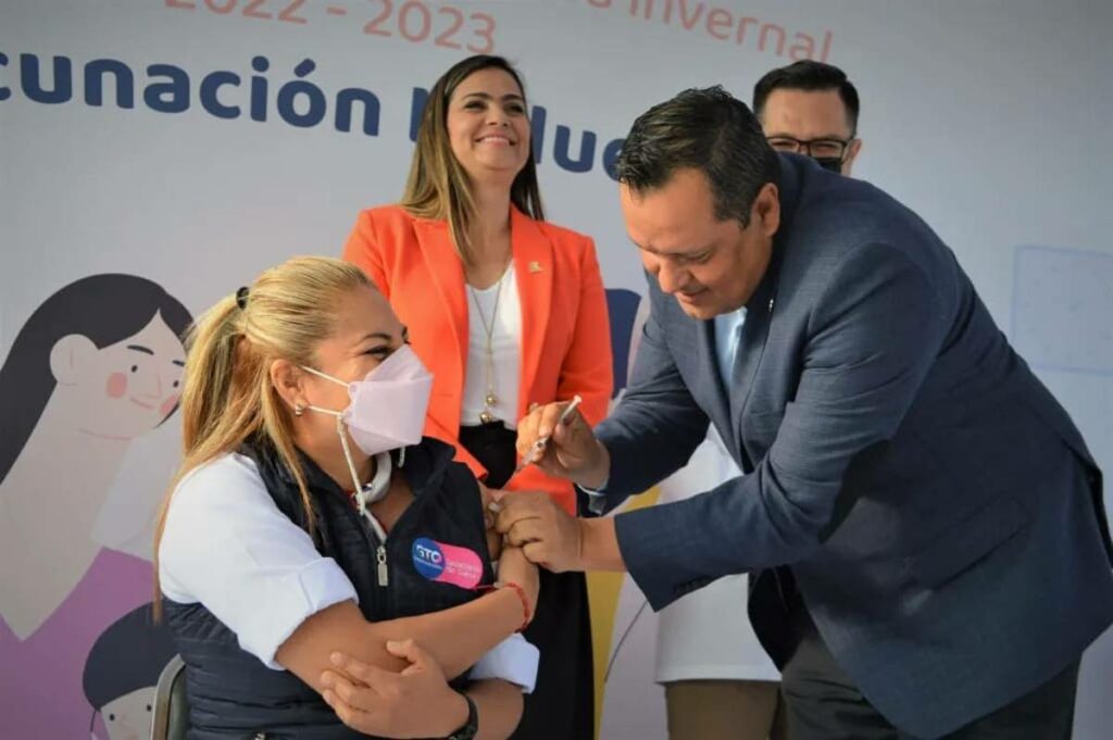 Ya inició en Guanajuato la jornada de vacunación contra la influenza 2022 – 2023 en la cual se pretende aplicar más de 1 millón 700 mil dosis