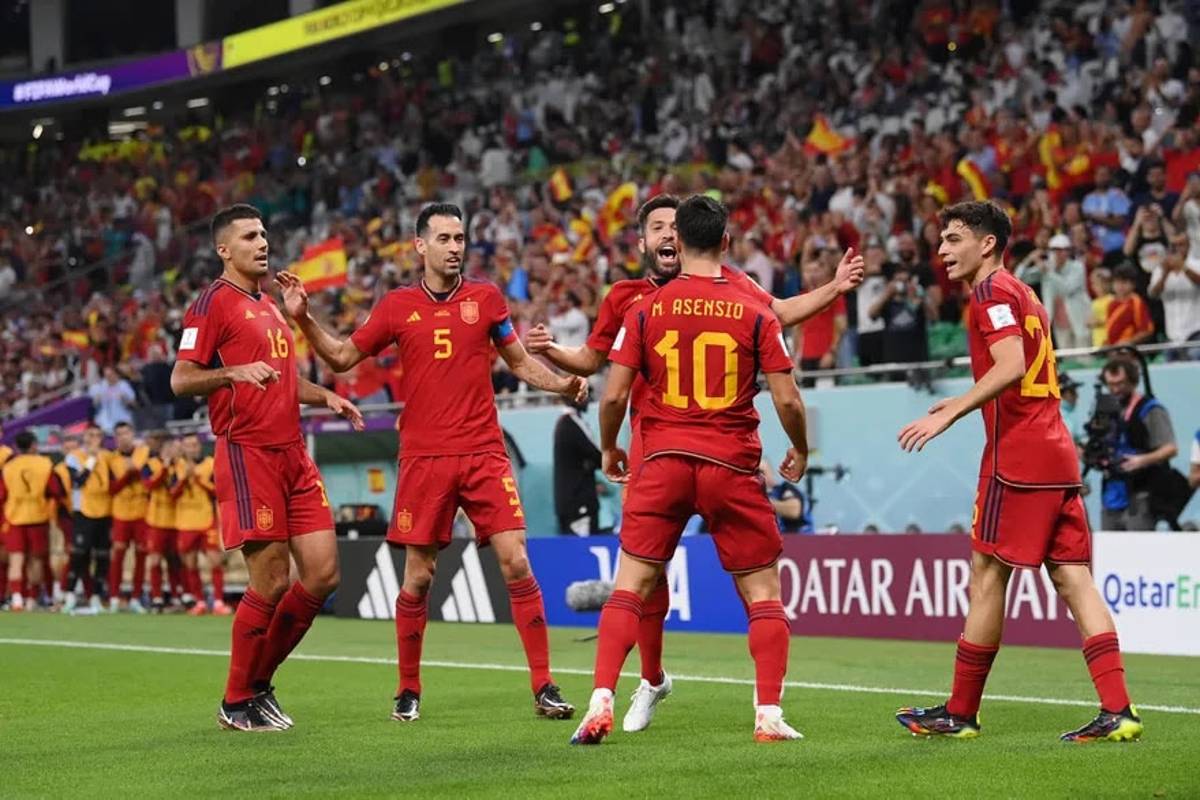 La selección de España arrasó 7-0 al cuadro de Costa Rica