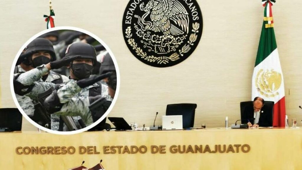Entre abucheos, la votación sobre la permanencia de las Fuerzas Armadas en las calles hasta el 2028 y que la Guardia Nacional se militarice concluyó en el Congreso de Guanajuato