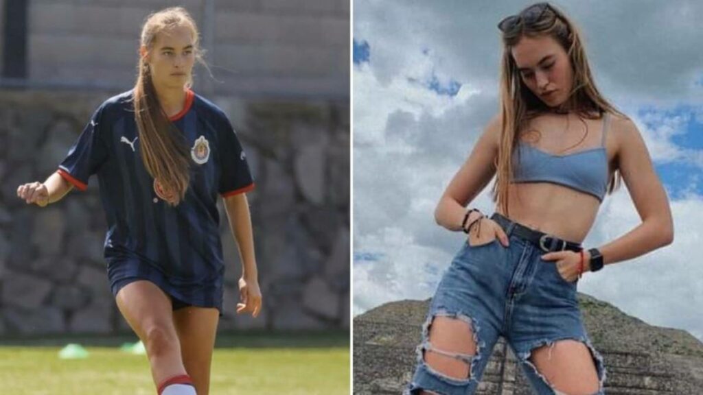 La ex jugadora de las Chivas, Ale Bellón, hermana del defensa del León Paúl Bellón, cambió de lleno las canchas por los sets de modelaje