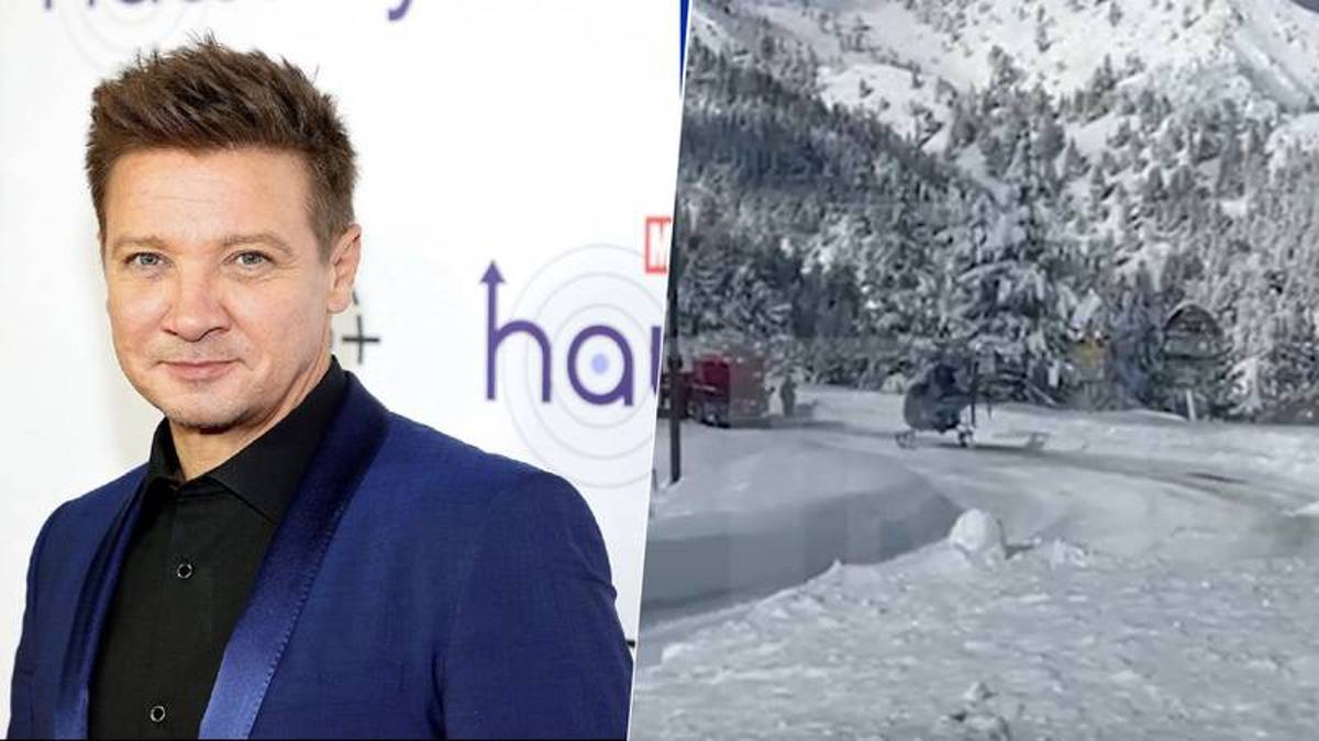 Jeremy Renner fue hospitalizado tras sufrir un accidente mientras levantaba nieve cerca de su domicilio