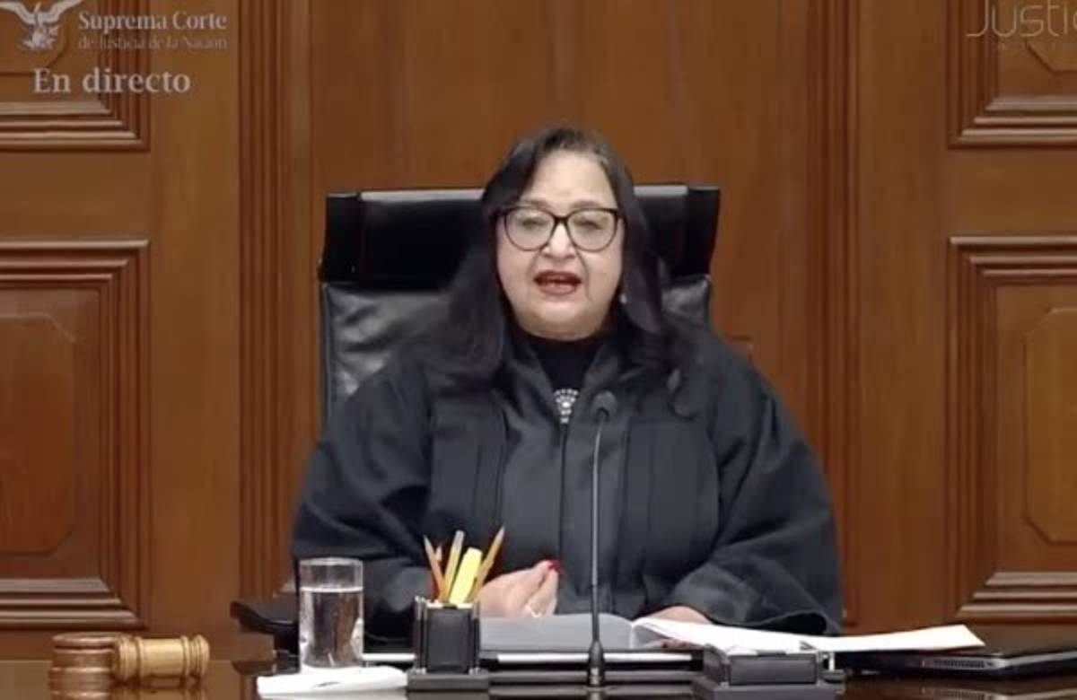 Norma Lucía Piña Hernández fue electa hoy presidenta de la Suprema Corte de Justicia de la Nación