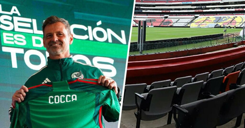 La presentación en casa de Diego Cocca como entrenador de la Selección Mexicana será en el Estadio Azteca.