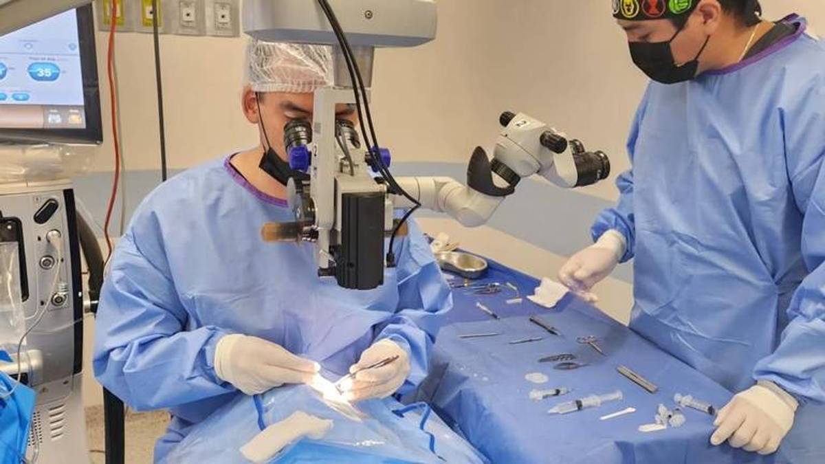 El IMSS en Guanajuato, realizó la Primera Jornada Quirúrgica de Oftalmología.