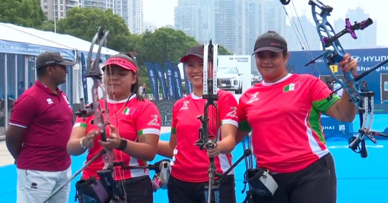 Las seleccionadas de tiro con arco conquistaron la medalla de oro en el Mundial de la especialidad .