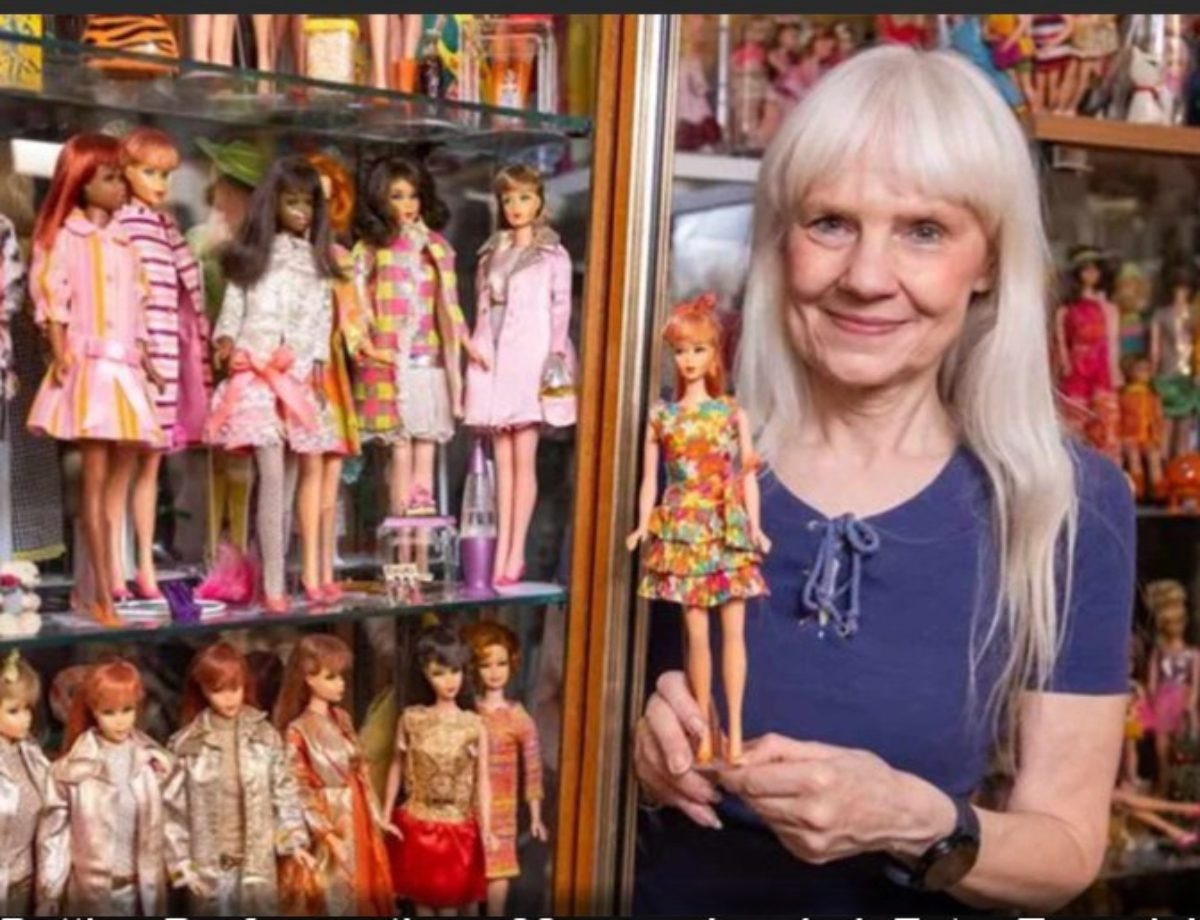 Bettina Dorfmann, tiene en su poder 18 mil Barbies y es considerada la mayor coleccionista de este tipo de muñecas en el mundo.