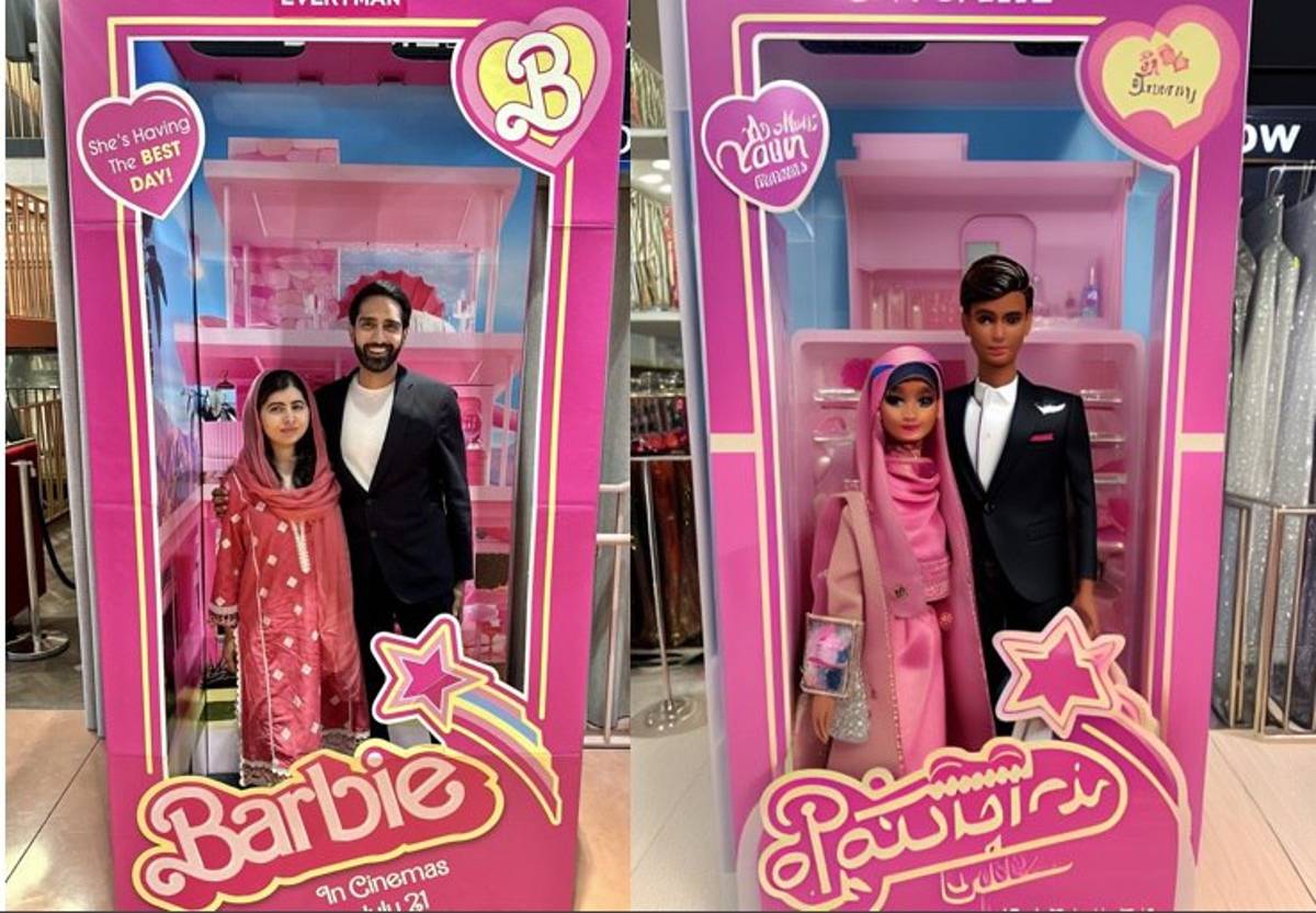 Malala también es parte del furor de Barbie que está imparable.