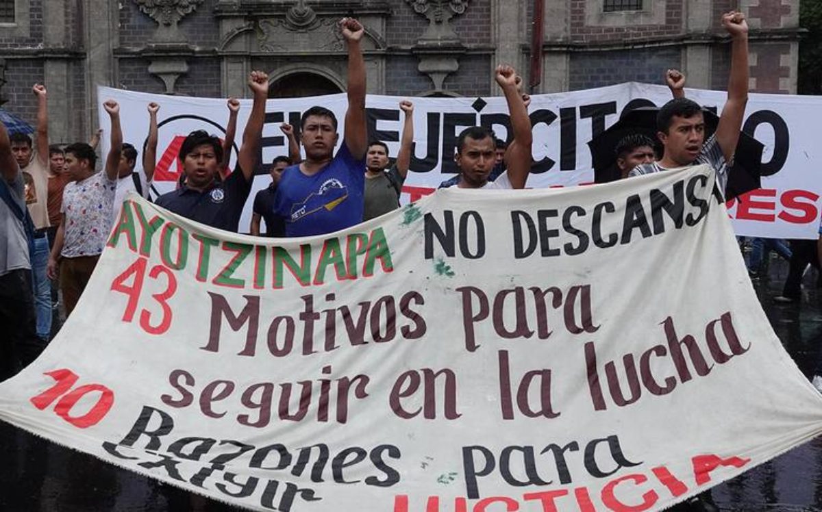 ONU -DH lamentó que a pesar de la voluntad mostrada por López Obrador para Ayotzinapa, las Fuerzas Armadas se nieguen a entregar información.