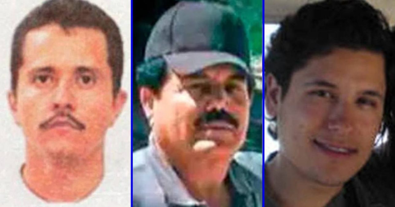 Para la DEA dejaron de ser uno de los criminales más buscados. Ismael el ‘Mayo’ Zambada, Nemesio Oseguera Cervantes, el ‘Mencho’y Alfredo Guzmán Salazar.