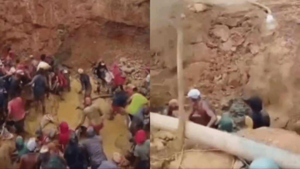 El derrumbe de la mina de oro Bulla Loca, ubicada en La Paragua en el estado de Bolívar, en Venezuela, deja 30 muertos.